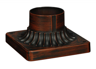 Pier Mount Base Square - Rustic Bronze (81|25/4908)
