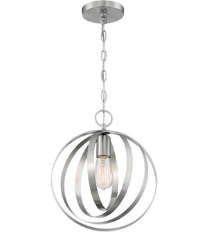 Pendleton - 1 Light Pendant with- Brushed Nickel Finish (81|60/7046)