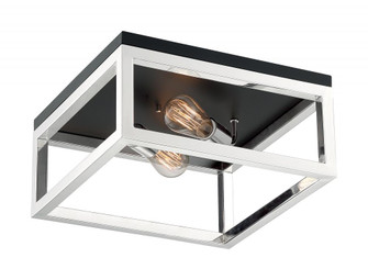 Cakewalk - 2 Light Flush Mount with- Polished Nickel Finish (81|60/7095)