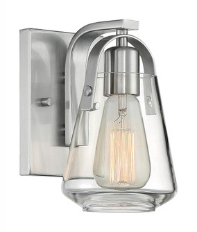 Skybridge - 1 Light Vanity with Clear Glass - Brushed Nickel Finish (81|60/7111)