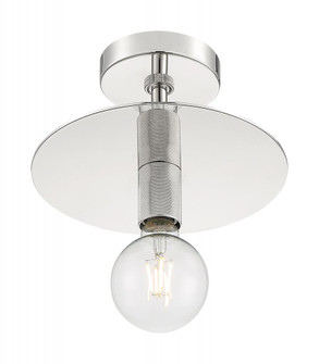 Bizet - 1 Light Semi-Flush with- Polished Nickel Finish (81|60/7254)