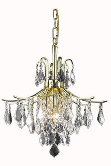 Amelia Collection Pendant D16in H20in Lt:6 Gold Finish (758|LD8100D16G)