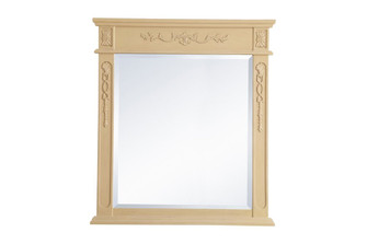 Wood Frame Mirror 32 Inchx36 Inch in Light Antique Beige (758|VM13236LT)
