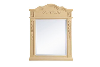 Wood Frame Mirror 28 Inchx36 Inch in Light Antique Beige (758|VM32836LT)