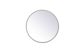 Metal Frame Round Mirror 18 Inch in Silver (758|MR4818S)