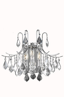 Amelia Collection Wall Sconce D16in H14in Lt:3 Chrome Finish (758|LD8100W16C)