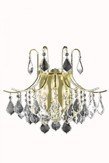 Amelia Collection Wall Sconce D16in H14in Lt:3 Gold finish (758|LD8100W16G)