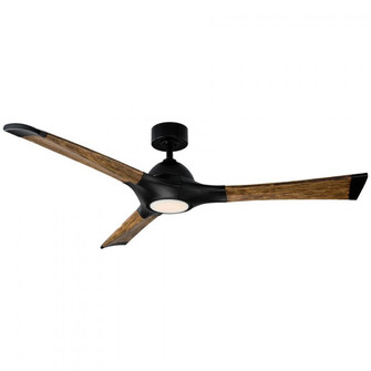 WOODY CEILING FAN 60IN (7200|FR-W1814-60L-MB/DK)