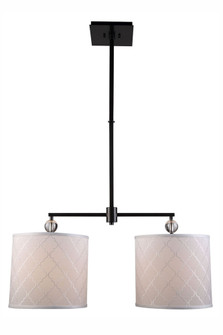 Gemma Collection Chandelier D:12 H:51 Lt:2 Bronze Finish (758|1445D34BZ)