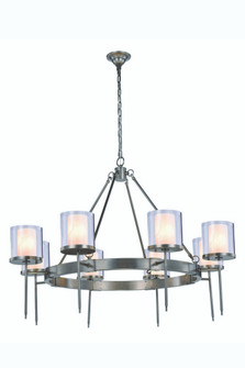 Bradford 8 Light Vintage Nickel Chandelier (758|1504G45VN)