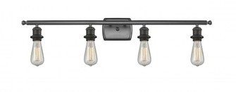 Bare Bulb - 4 Light - 36 inch - Oil Rubbed Bronze - Bath Vanity Light (3442|516-4W-OB)
