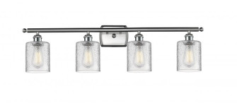 Cobbleskill - 4 Light - 35 inch - Brushed Satin Nickel - Bath Vanity Light (3442|516-4W-SN-G112)