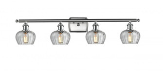 Fenton - 4 Light - 37 inch - Brushed Satin Nickel - Bath Vanity Light (3442|516-4W-SN-G92)