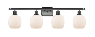 Belfast - 4 Light - 36 inch - Matte Black - Bath Vanity Light (3442|516-4W-BK-G101-LED)
