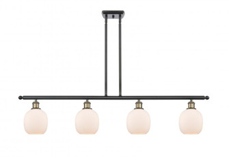 Belfast - 4 Light - 48 inch - Black Antique Brass - Stem hung - Island Light (3442|516-4I-BAB-G101)