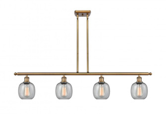 Belfast - 4 Light - 48 inch - Brushed Brass - Stem hung - Island Light (3442|516-4I-BB-G104-LED)