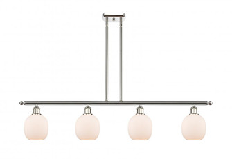 Belfast - 4 Light - 48 inch - Polished Nickel - Stem hung - Island Light (3442|516-4I-PN-G101-LED)