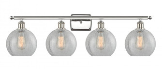 Athens - 4 Light - 38 inch - Polished Nickel - Bath Vanity Light (3442|516-4W-PN-G125)