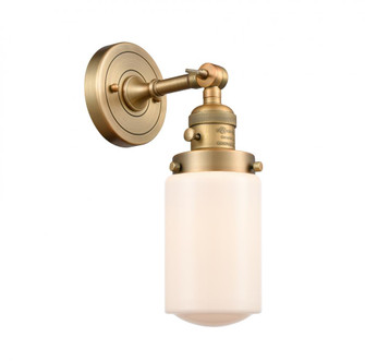 Dover - 1 Light - 5 inch - Brushed Brass - Adjustable Sconce (3442|203SW-BB-G311)