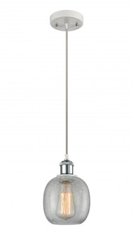 Belfast - 1 Light - 6 inch - White Polished Chrome - Cord hung - Mini Pendant (3442|516-1P-WPC-G105-LED)