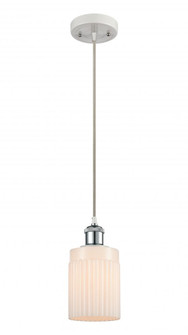 Hadley - 1 Light - 5 inch - White Polished Chrome - Cord hung - Mini Pendant (3442|516-1P-WPC-G341-LED)