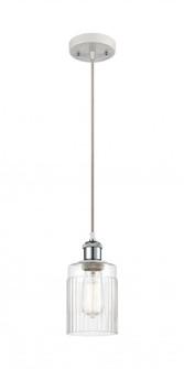 Hadley - 1 Light - 5 inch - White Polished Chrome - Cord hung - Mini Pendant (3442|516-1P-WPC-G342)