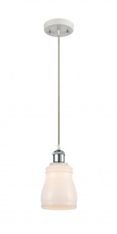 Ellery - 1 Light - 5 inch - White Polished Chrome - Cord hung - Mini Pendant (3442|516-1P-WPC-G391)