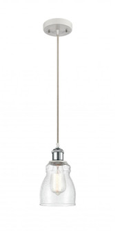Ellery - 1 Light - 5 inch - White Polished Chrome - Cord hung - Mini Pendant (3442|516-1P-WPC-G394)