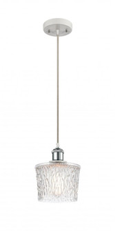 Niagara - 1 Light - 7 inch - White Polished Chrome - Cord hung - Mini Pendant (3442|516-1P-WPC-G402-LED)