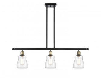 Ellery - 3 Light - 36 inch - Black Antique Brass - Stem hung - Island Light (3442|516-3I-BAB-G392-LED)