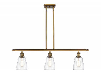 Ellery - 3 Light - 36 inch - Brushed Brass - Cord hung - Island Light (3442|516-3I-BB-G392)