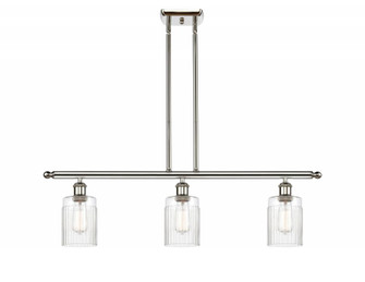 Hadley - 3 Light - 36 inch - Polished Nickel - Stem hung - Island Light (3442|516-3I-PN-G342-LED)