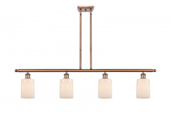Hadley - 4 Light - 48 inch - Antique Copper - Stem hung - Island Light (3442|516-4I-AC-G341)