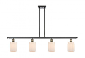 Hadley - 4 Light - 48 inch - Black Antique Brass - Stem hung - Island Light (3442|516-4I-BAB-G341)