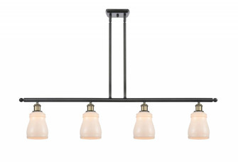 Ellery - 4 Light - 48 inch - Black Antique Brass - Stem hung - Island Light (3442|516-4I-BAB-G391)