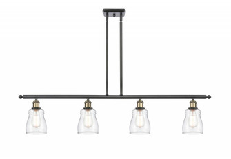 Ellery - 4 Light - 48 inch - Black Antique Brass - Stem hung - Island Light (3442|516-4I-BAB-G392)