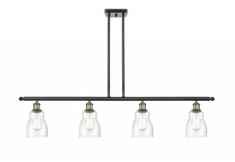 Ellery - 4 Light - 48 inch - Black Antique Brass - Stem hung - Island Light (3442|516-4I-BAB-G394)