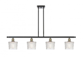 Niagara - 4 Light - 48 inch - Black Antique Brass - Stem hung - Island Light (3442|516-4I-BAB-G402)