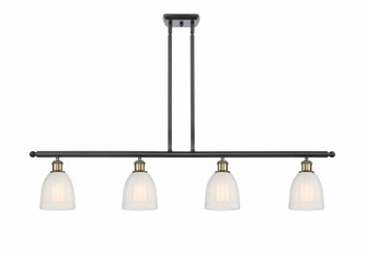 Brookfield - 4 Light - 48 inch - Black Antique Brass - Stem hung - Island Light (3442|516-4I-BAB-G441-LED)