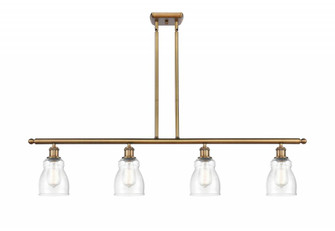 Ellery - 4 Light - 48 inch - Brushed Brass - Stem hung - Island Light (3442|516-4I-BB-G394)