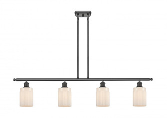 Hadley - 4 Light - 48 inch - Oil Rubbed Bronze - Stem hung - Island Light (3442|516-4I-OB-G341-LED)