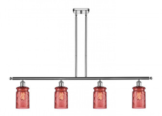 Candor 4 Light Island Light (3442|516-4I-PC-G352-RD)
