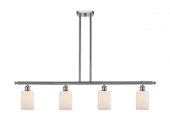 Hadley - 4 Light - 48 inch - Brushed Satin Nickel - Stem hung - Island Light (3442|516-4I-SN-G341-LED)