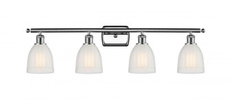 Brookfield - 4 Light - 36 inch - Polished Chrome - Bath Vanity Light (3442|516-4W-PC-G441-LED)