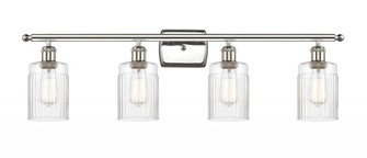 Hadley - 4 Light - 35 inch - Polished Nickel - Bath Vanity Light (3442|516-4W-PN-G342-LED)