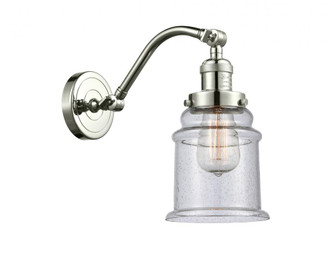 Canton - 1 Light - 6 inch - Polished Nickel - Adjustable Sconce (3442|515-1W-PN-G184)