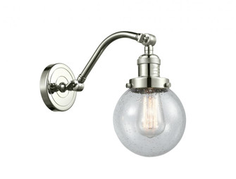 Beacon - 1 Light - 6 inch - Polished Nickel - Adjustable Sconce (3442|515-1W-PN-G204-6-LED)