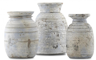 Hymachal Wooden Pot Set of 3 (92|1200-0278)