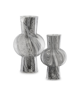 Stormy Sky Glass Vase Set of 2 (92|1200-0355)