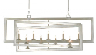 Middleton Rectangular Silver Chandelier (92|9000-0634)